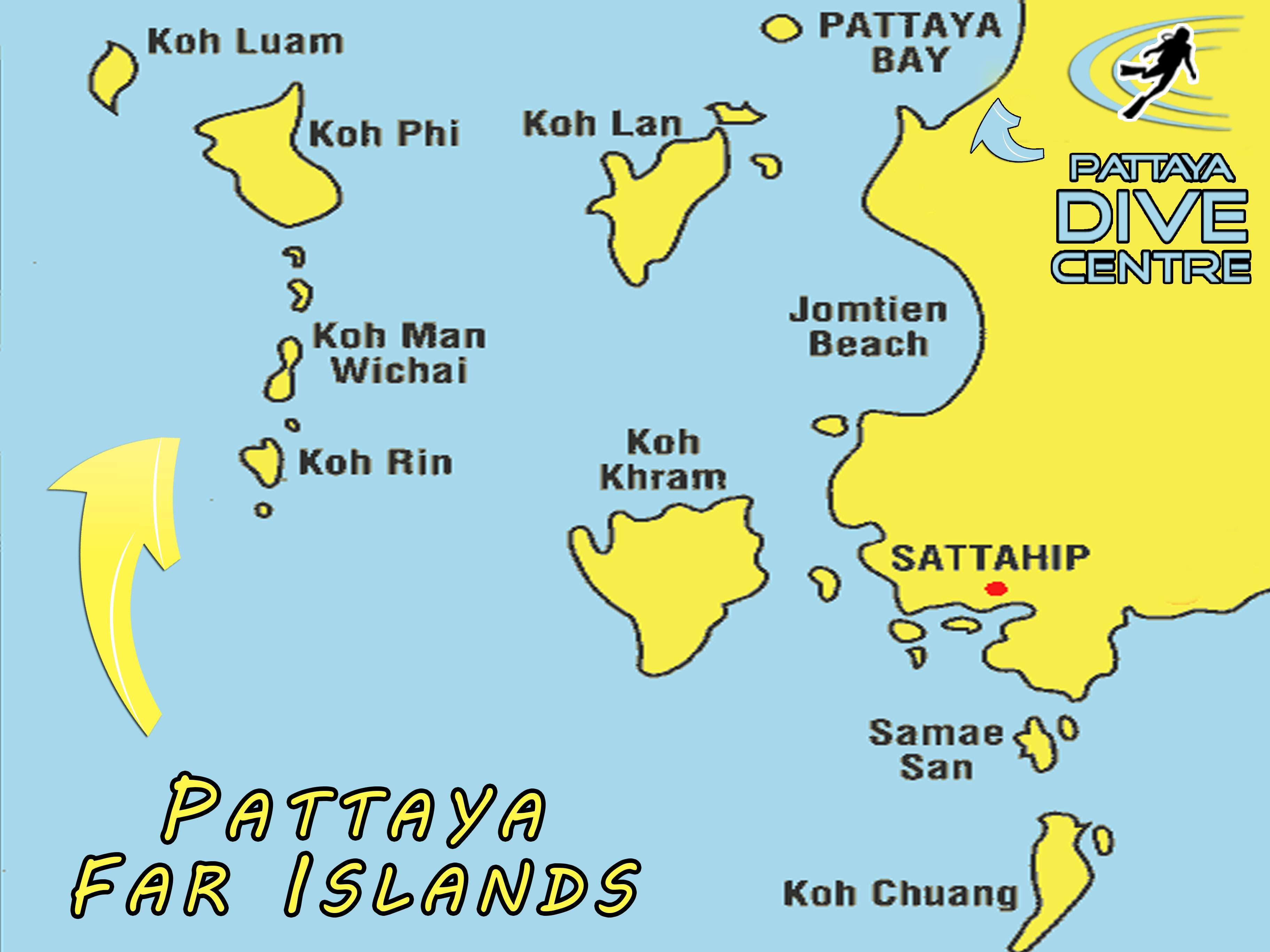 Map Of Thailand With All Islands Map Of Thailand With All Islands