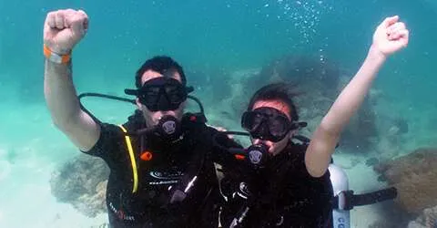 Entry level diver courses Thailand