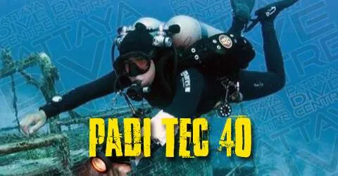 PADI Tec 40 Technical Dive Course Pattaya