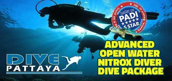 Advanced Open Water Nitrox Pattaya Dive Package