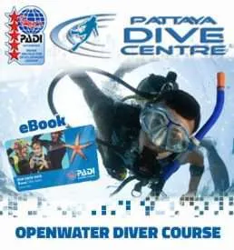 PADI Openwater Diver Course and ebook Pattaya Thailand