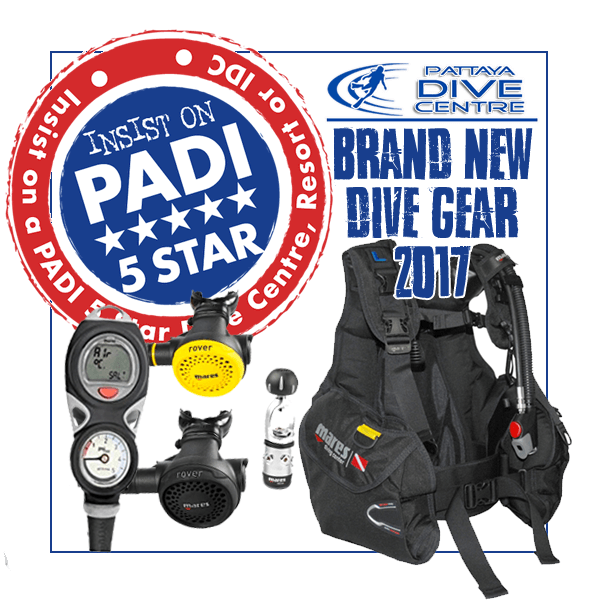 Pattaya Dive Center Brand New Mares Dive Equipment 2017