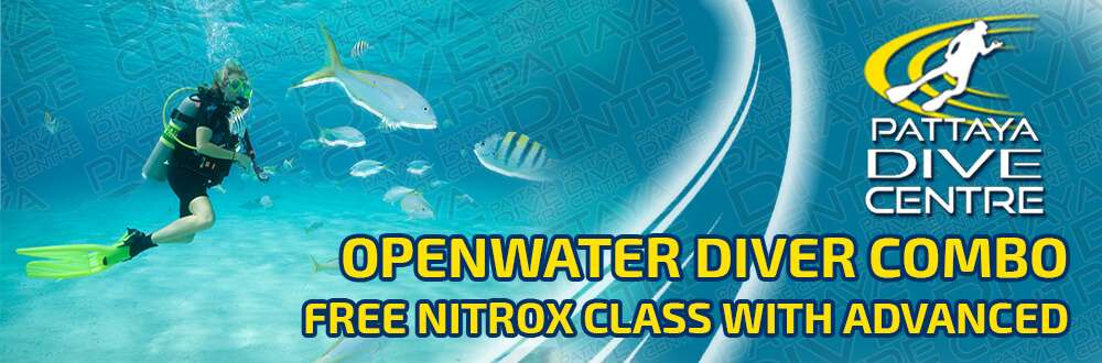 Openwater and advanced Special Offer Pattaya Dive Centre