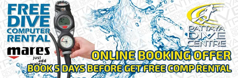 online booking special Offer Pattaya Dive Centre online booking special Offer Pattaya Dive Centre