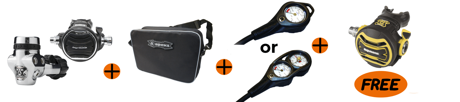Free-octo-xtx200 Dive Combo