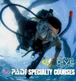 PADI Specialty Courses Pattaya Thailand