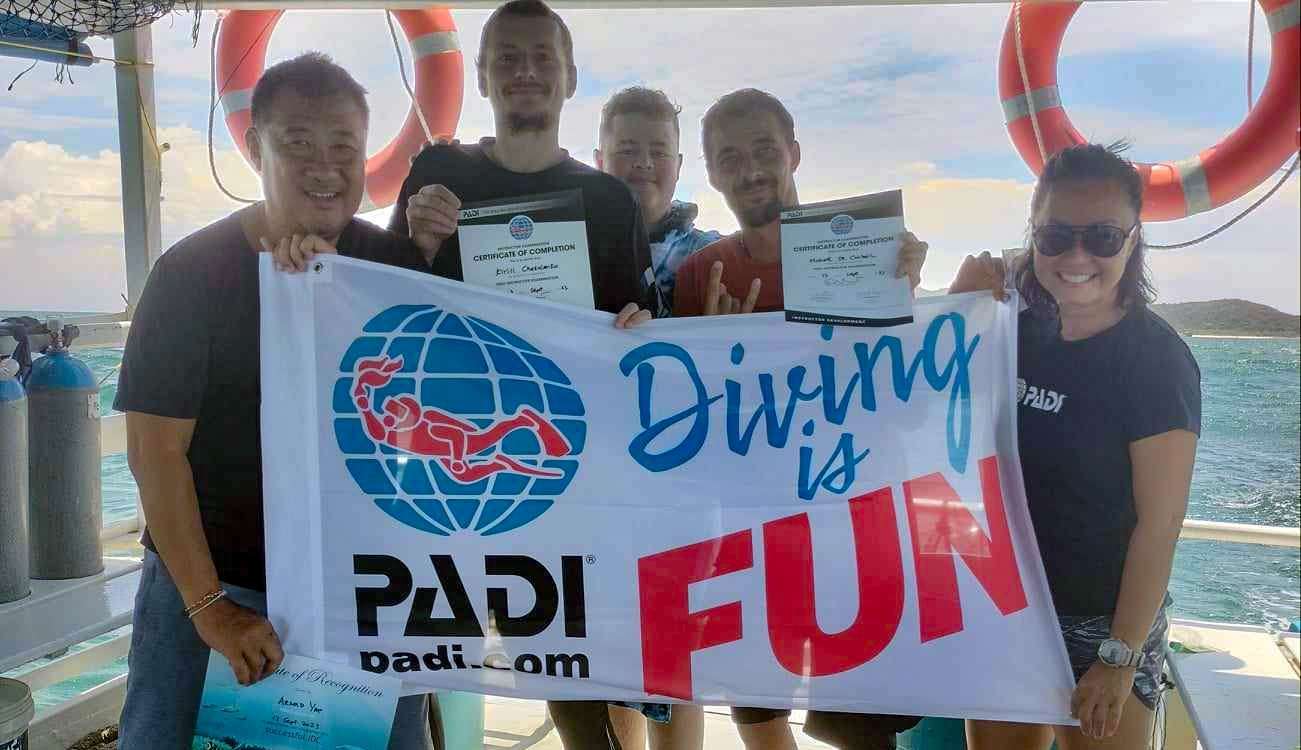 Becoming a professional dive instructor in Thailand