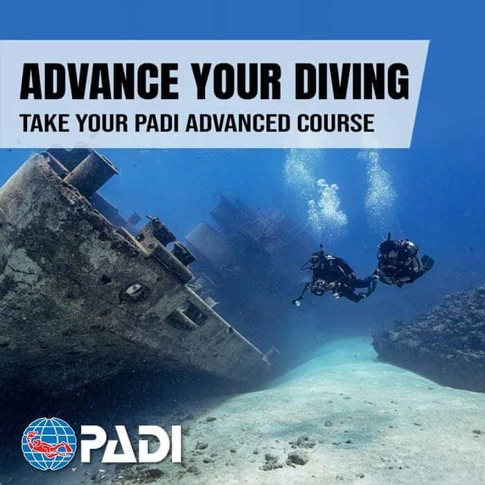 PADI Advanced Diver Course PADI Advanced Diver Course