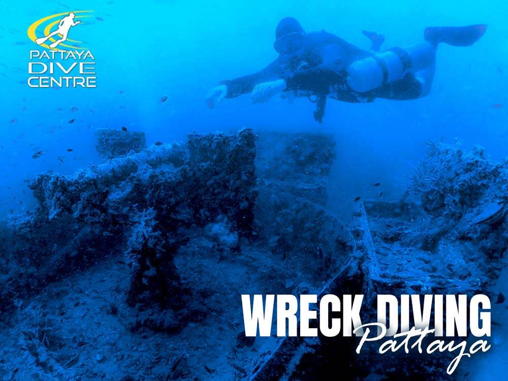 Sidemount wreck diving Pattaya Thailand Sidemount wreck diving Pattaya Thailand