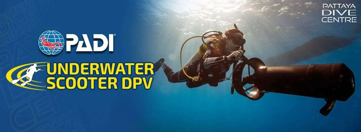 PADI DPV Diver underwater Scooter Courses- PADI DPV Diver underwater Scooter Courses-